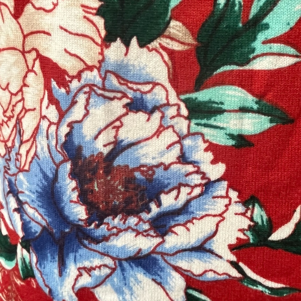 🌼Brand New Isaac Mizrahi China Print Floral Cardigan size XXS BEAUTIFUL!!!🌸💕 - Picture 4 of 7